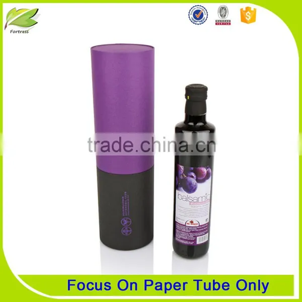 High Quality Recycled Red Wine Packaging Tube