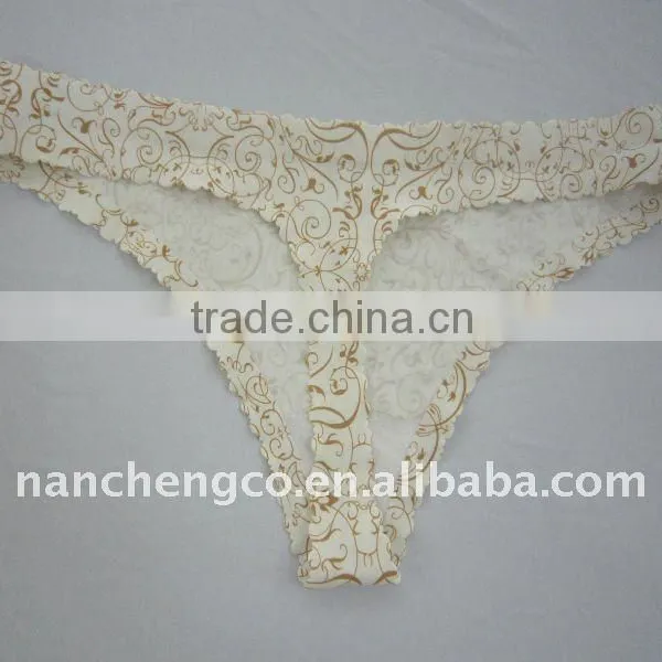 Wholesale Latest Design Pink Sexy Woman Thong photo-2