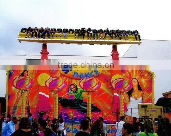2016 New Design AdultThrill Amusement Rides Crazy Wave for Sale photo-3
