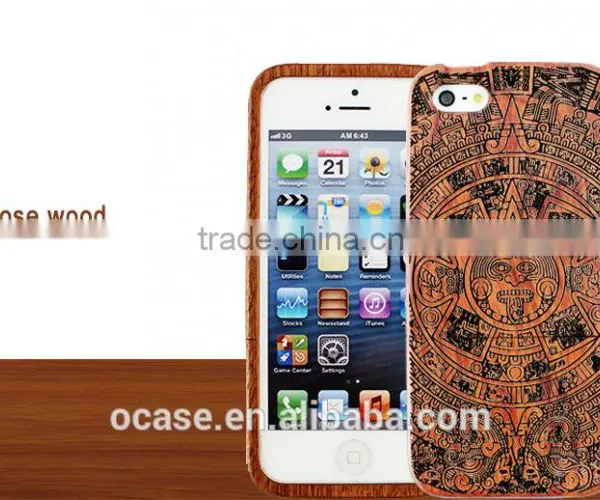 Special Calender Engraving Phone Case Wood Cover for IPhone 6/6s/6 Plus photo-4