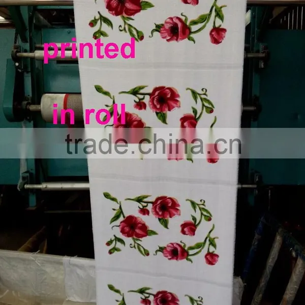 90gram Terry Cotton Towel With Pigment Printing Waist Apron in Roll photo-2