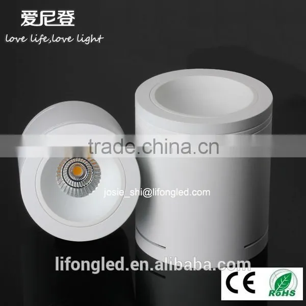 Dimmable Optional Lighting 4 Inch 12w Downlights Surface Mounted for Hotel photo-2