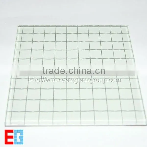 Clear Wired Glass