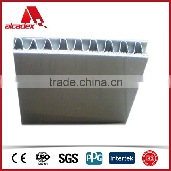 Aluminum Plastic Facade Panel Aluminum Honeycomb Composite Pane photo-3