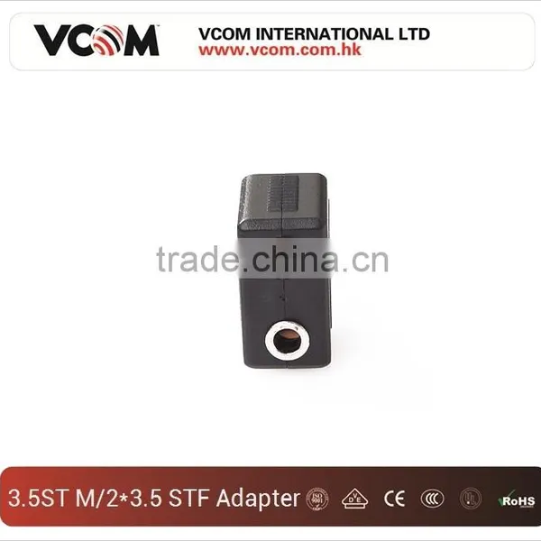 VCOM High Quality 3.5STM/2*3.5STF Adaptor photo-5