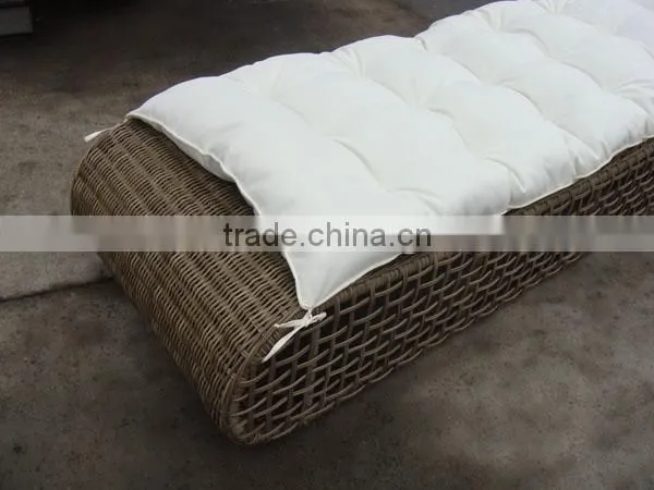 Luxury Rattan Lounge Round Rattan With Cushion photo-3