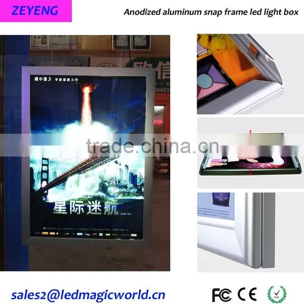 Aluminum Snap Frame LED Backlit Sign Board photo-2