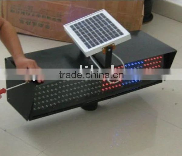 Solar Burst Flashing Light(10W/6 Display)