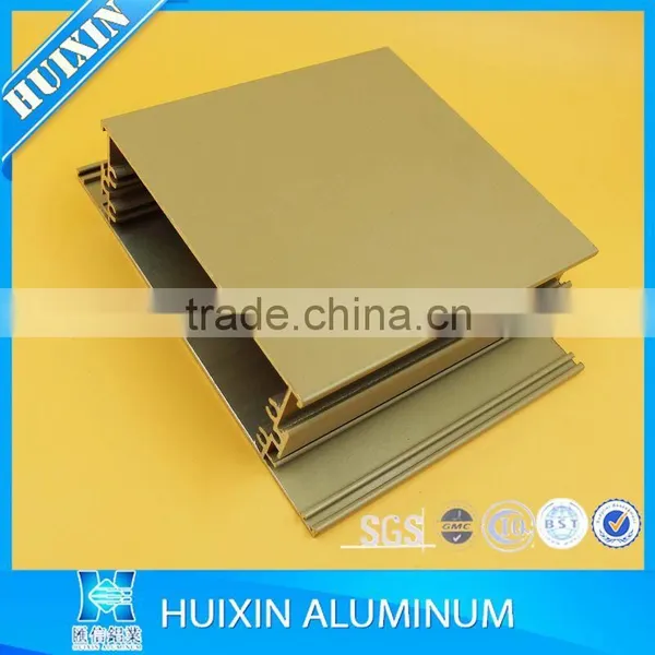 White and Cream Powder Coated Aluminium Extrusion Profile for Iraq Market photo-6