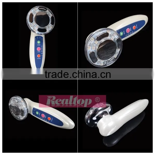 No Needle Mesotherapy RF Vibration Facial Massage Machine ,led Light Color Photon Ultrasonic Beautiful Skin Instrument photo-3