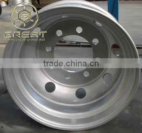 Heavy Truck Steel Wheel and Rim in 22.5 Inch Steel Wheel photo-3