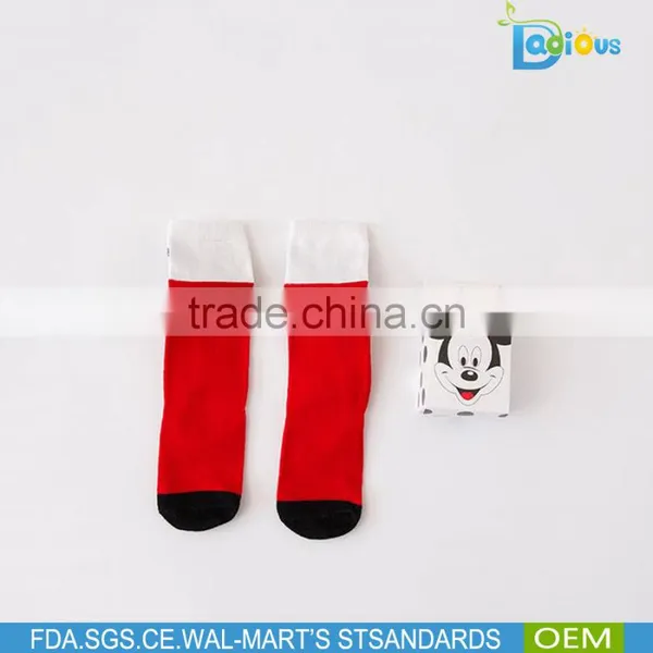 Mickey Cartoon High Quality Baby Sock Kids Bulk Socks Baby Knee High Socks With Lovely Packaging photo-5