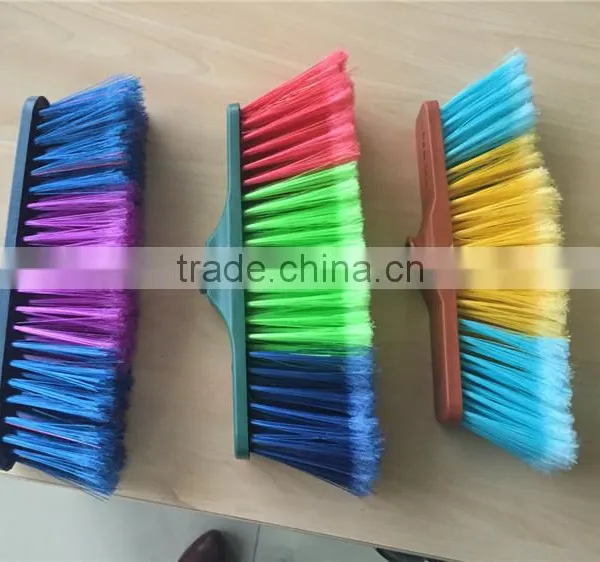 Soft Plastic Brooms / Indoor Sweeping Cleaning Brooms Brush / Floor Wooden Handle Broom photo-3