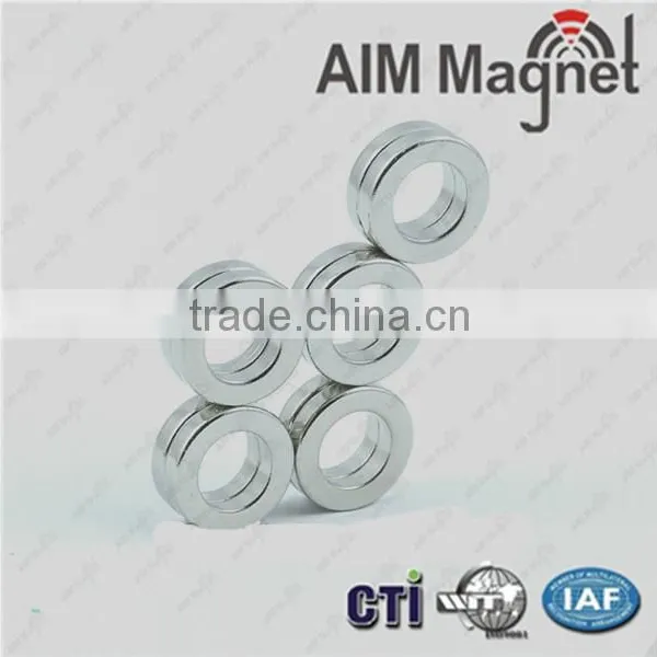 Ring Shape Raw Earth Permanent Magnet N52 photo-2
