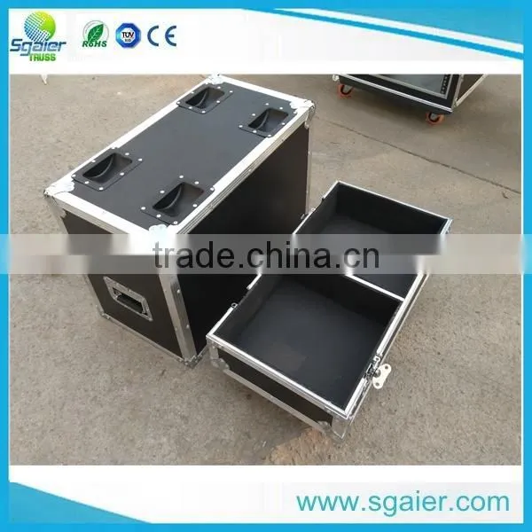 Durable Speaker Case , Speaker Audio Road Flight Case Sgaier Factory Price