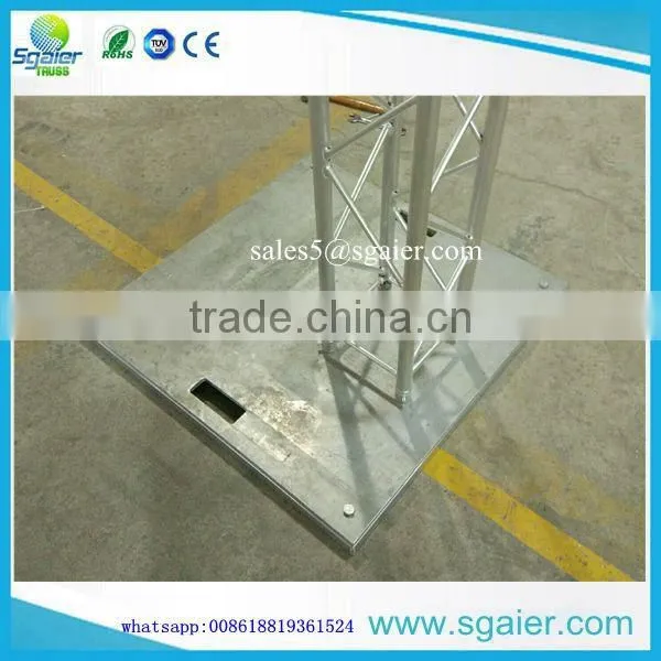 220x220mm Spigot Truss Small Curved TV Stand photo-4