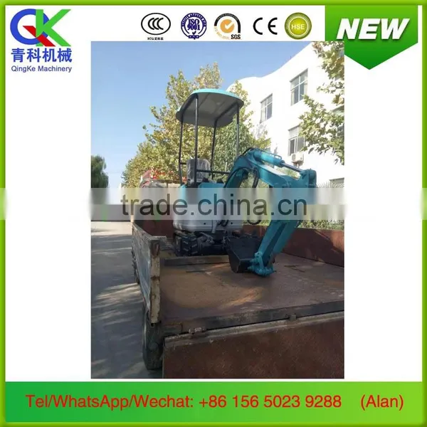 Small 0.8ton Hydraulic Crawler Excavator for Orchard Forest Farm Greenhouse photo-4