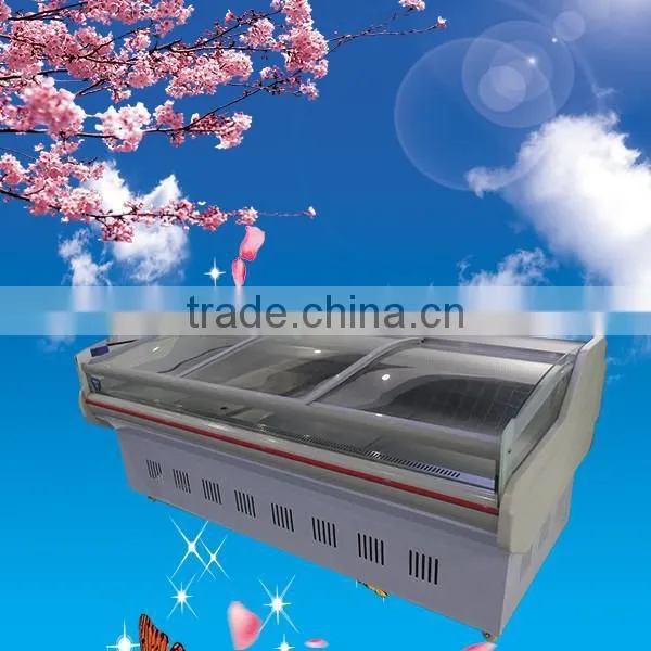 Flat Door Direct Cooling System Display-series in the Supermarket Freezer /in the Supermarket Freezer /Ktv Supermarket Freezer photo-2