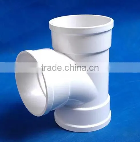 China Manufacturer Pvc Pipe Fittings , Pvc Slant Tee photo-3