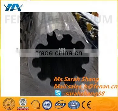 CNC Anodized Aluminium Profile Bending Extrusion Tube Factory,CNC Punched Tubing Aluminium Bent Profile Manufacturer,OEM photo-6