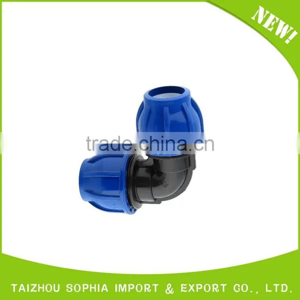 PN 16 Pp/pe Compression Fittings Reducing Tee for pe Pipe photo-5