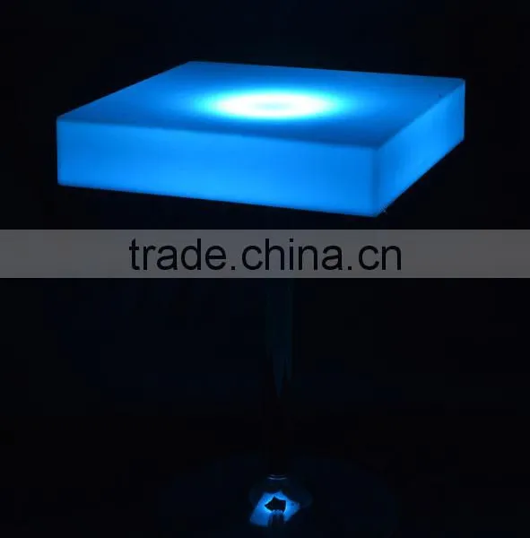 LED Remote Tall Square Coffee Table/ Hot Sell LED Dance Floor/LED Outdoor Lawn Square Table photo-5