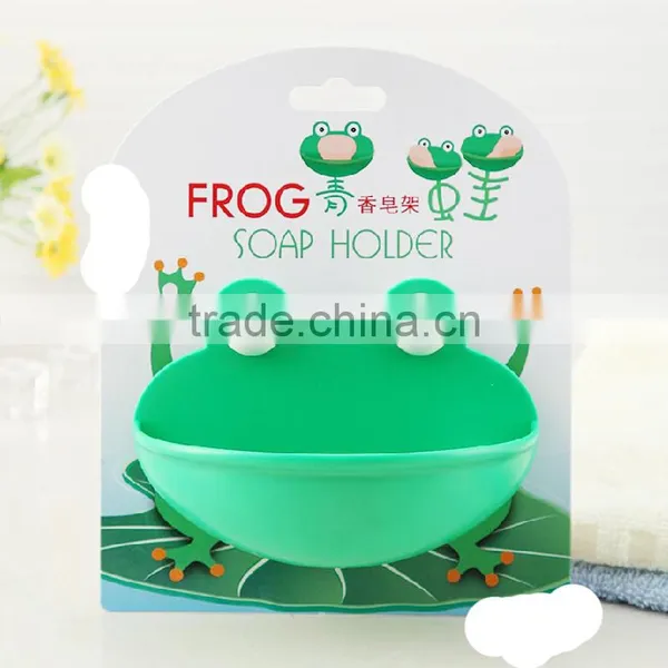 N153 PP Soapbox Plastic Soap Box Bar Soap Box With Suction Cups photo-2