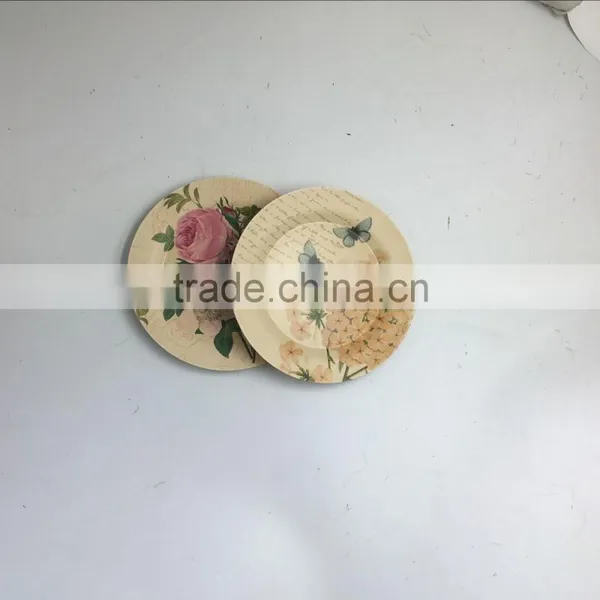 Chinese Factory Bamboo Fiber Dinner Plates With Best Desgin photo-6