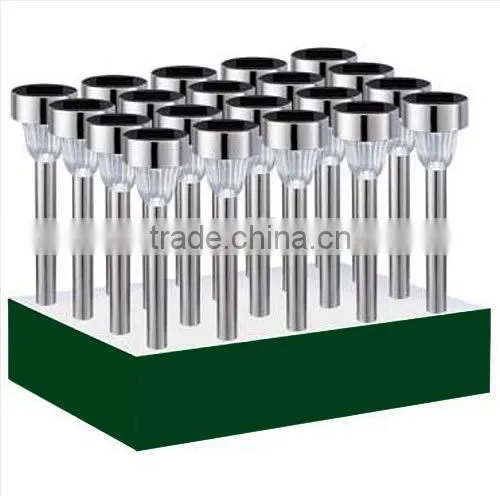 12-PC PDQ Stainless Steel Super WARRIOR Solar Path Light photo-2
