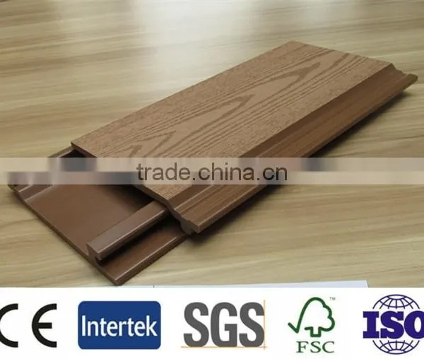 Easy Installed Wpc Wall Panel, Popular Exterior Wall Decoration, Wpc Outdoor, Wpc Decking, Flooring From China, Hot Sale. photo-2