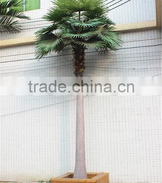 Home Garden Decoration 100cm to 1000cm Height Artificial Indoor Live Plastic Ficus Red With Green Palm Tree EZLS05 1006 photo-4