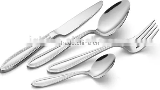 4pcs Stainless Steel Cutlery Set Spoon/fork and Knife Set photo-3