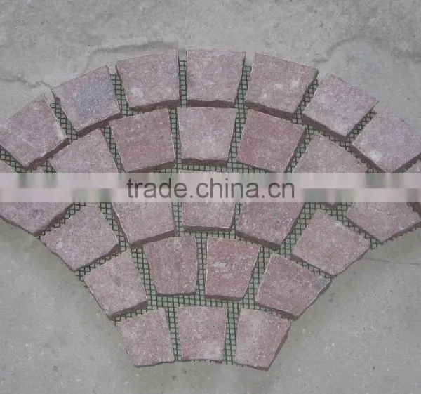 Red Paving Stone Cheap Driveway Paving Stone Granite Paver photo-3