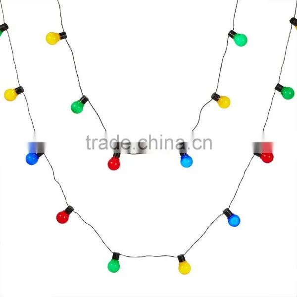 30 Multi Coloured Hanging LED Festoon Party Lights photo-3