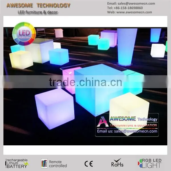 Glass Top Led Furniture Party Coffee Table (cb800) photo-4