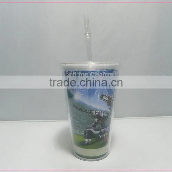 Eco-friendly Plastic Temperature Color Change Cups With Sucker photo-2