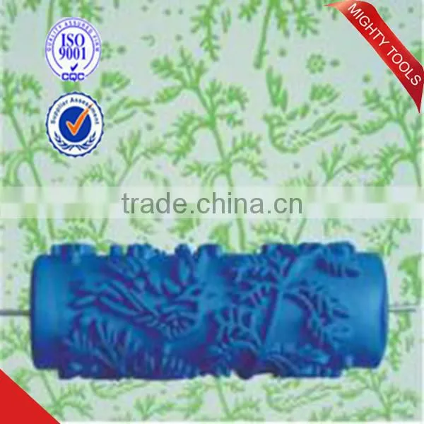 TEXTURE PAINT ROLLER WITH DECORATE MACHINE SOFT RUBBER PATTERN PAINT ROLLER photo-5