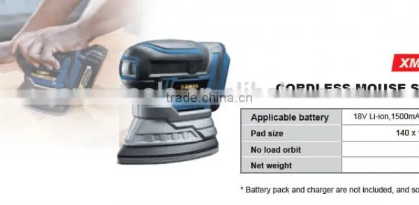 XMS2400 18V LI-ION CORDLESS MOUSE SANDER photo-2