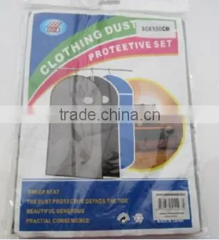 2015 Hot Sale PEVA and Non-woven Garment Suit Bag Suit Cover photo-3