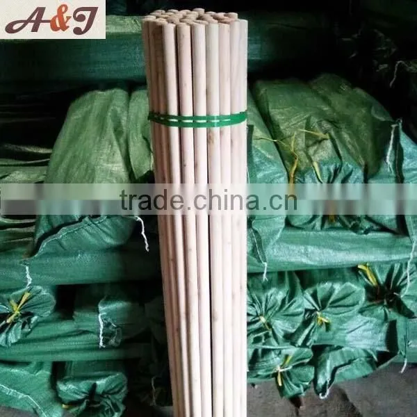 Best Quality Natural Wooden Broom Stick With Italian Thread photo-3