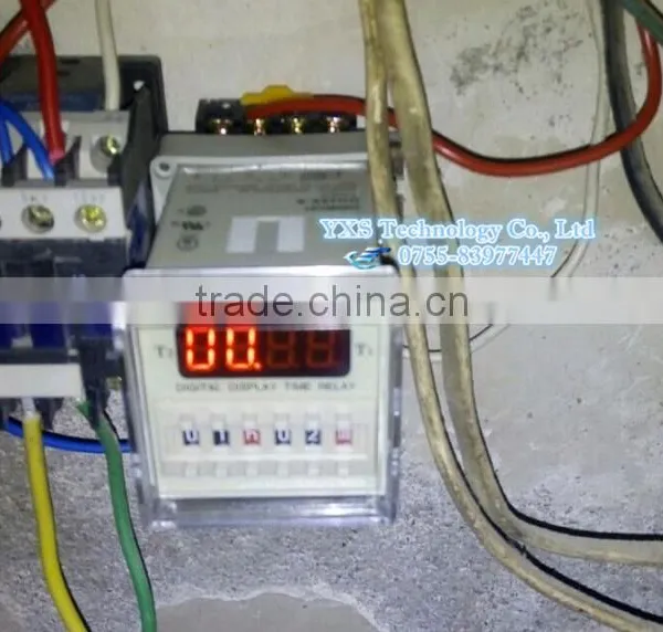 Timer Relay DH48S-S DC/AC12V DC/AC24V AC110V AC220V AC380V Programmable Delay Relay With Socket Base photo-2