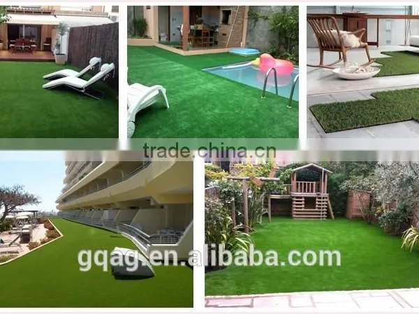 Best Quality UV Resistence Artificial Grass China for Home Decoration photo-5