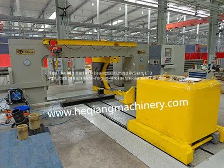 HQ03K Hydraulic Wheel Dismount Press, Automatic Wheelset Press With Dual-End Cylinder photo-3