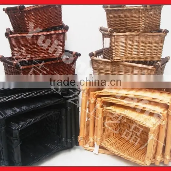 Handmade Traditional Willow Basket photo-4