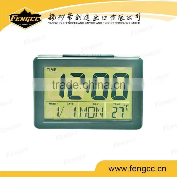 2016 Best Promotion ABS Digital Desktop Pop-up Digital Alarm Clock photo-3