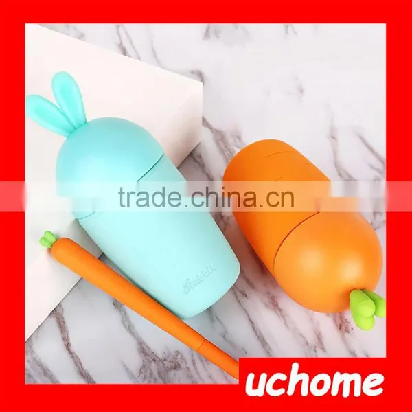 UCHOME BPA Free Rabbit Shaped Gym Glass Water Bottle photo-5