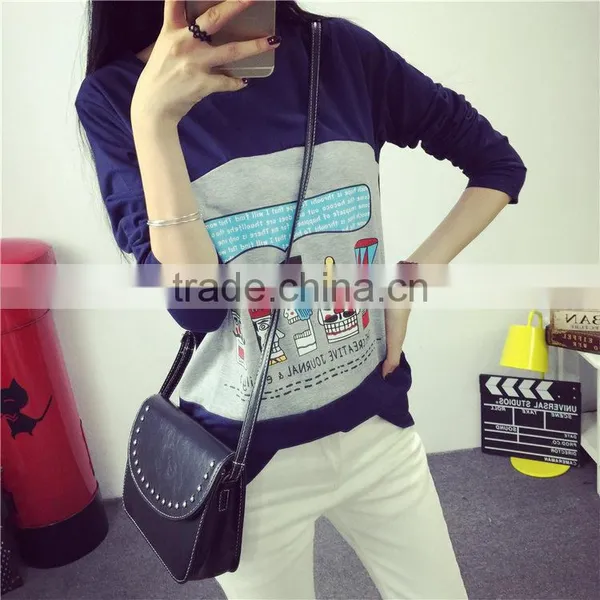OEM China Wholesale Lady Tops Brand Fashion T-shirt for Women photo-4