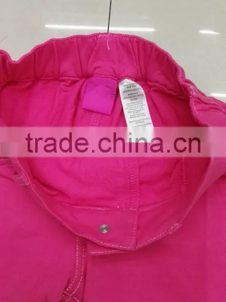 Yiwu Stocks Lots Girl's Fashion Comfortable Carpi photo-3