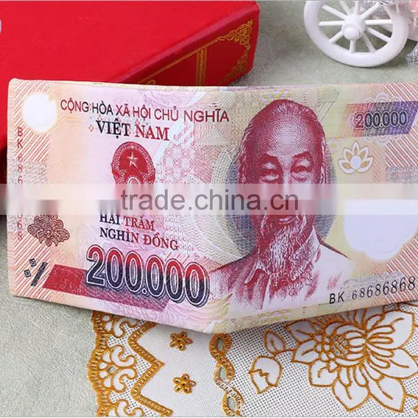 Wholesale Banknotes Shaped Dollar and Euro Funny Style Wallet photo-4