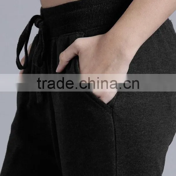 Wholesale Blank Jogger Sweatpants Elastic Waist Custom Women Grey Cargo Jogger Pants photo-5